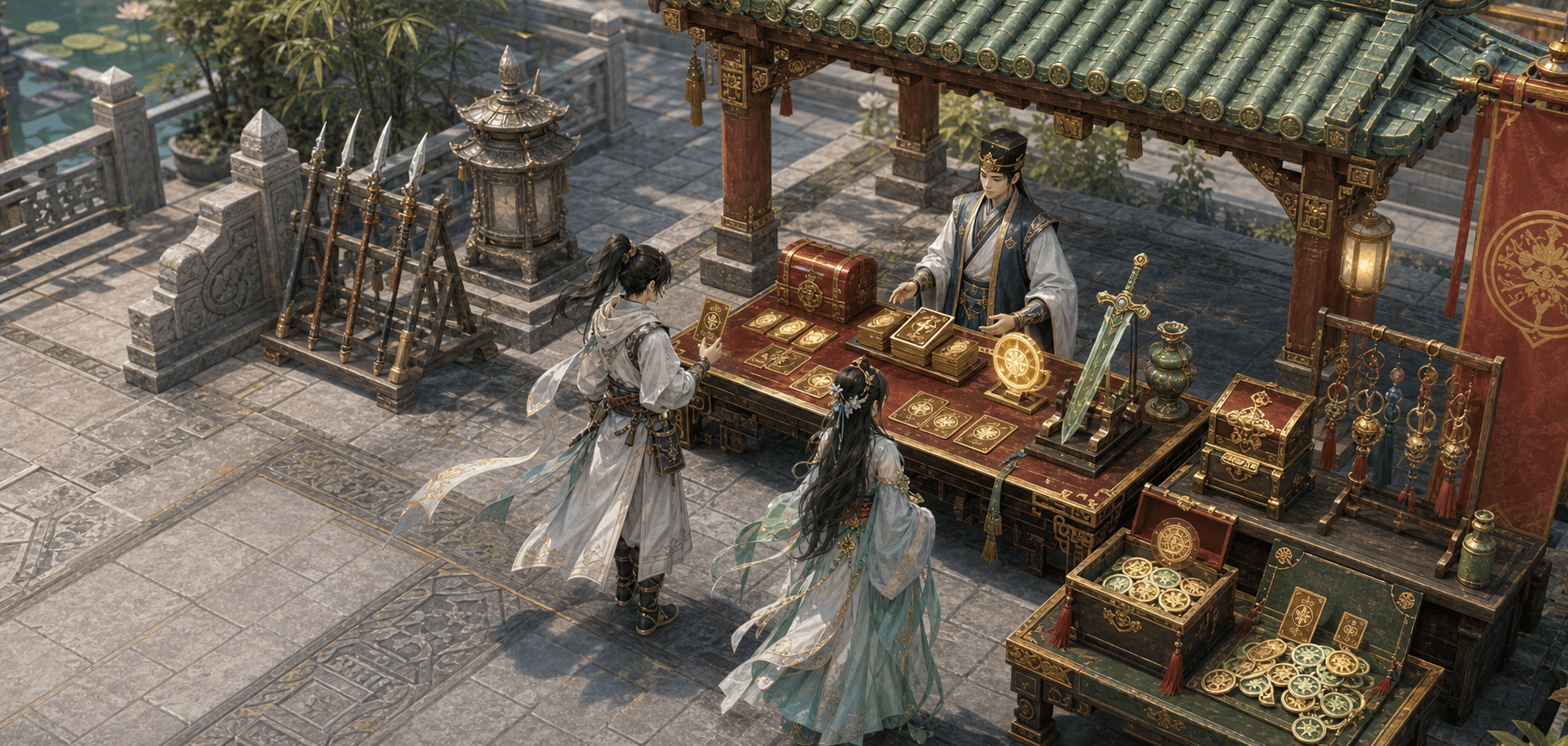 Royal Fortune Exchange reward shop artwork