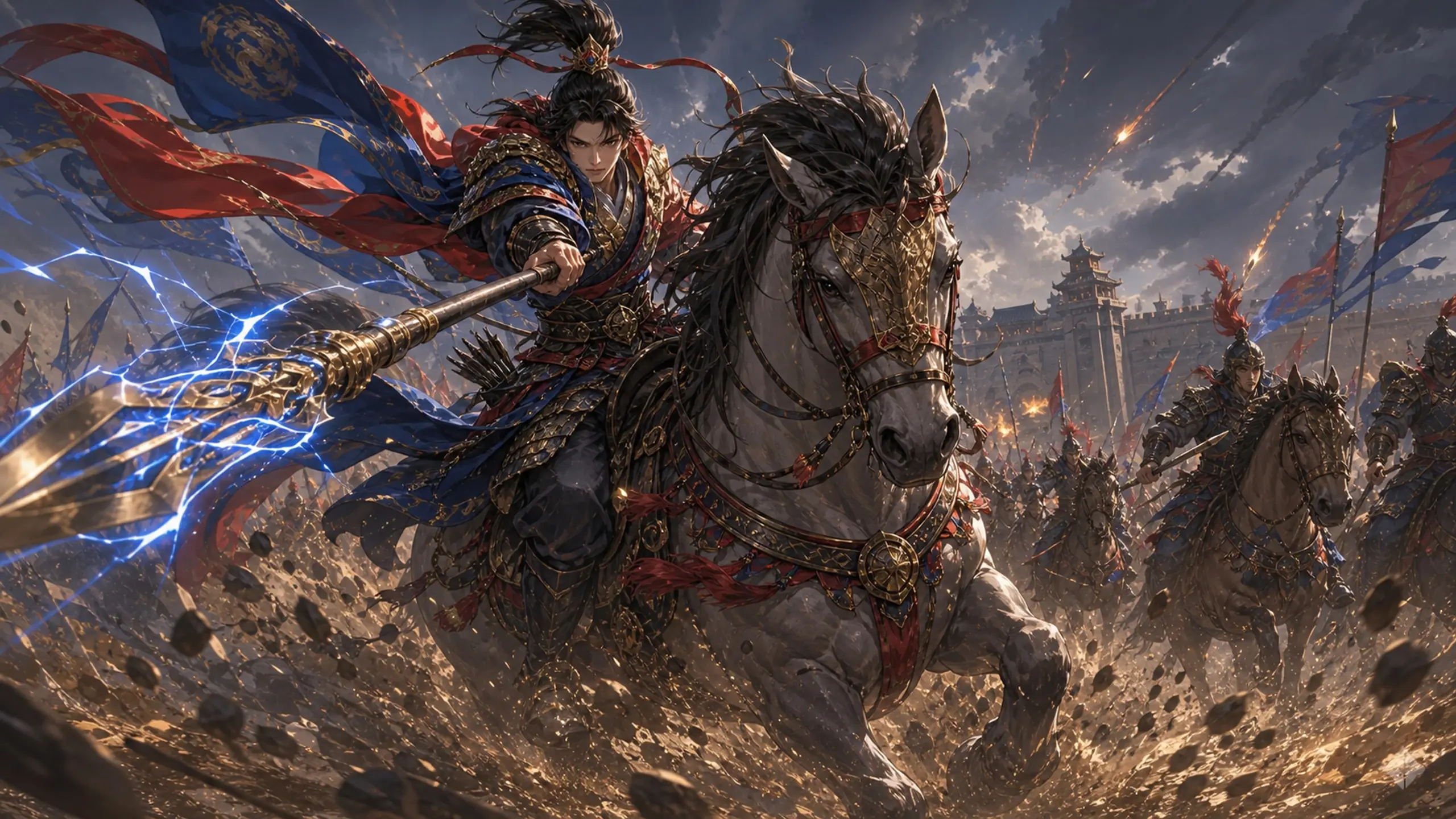 Song and Liao armies meet on the battlefield
